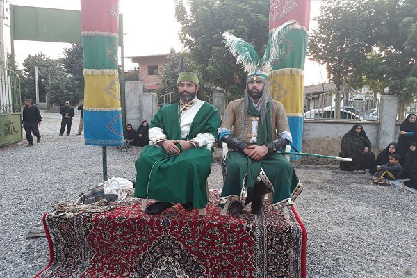 گزارش تصویری تعزیه حربن ریاحی در جویبار
