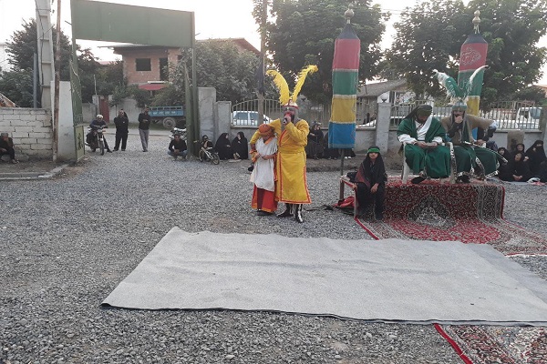 گزارش تصویری تعزیه حربن ریاحی در جویبار