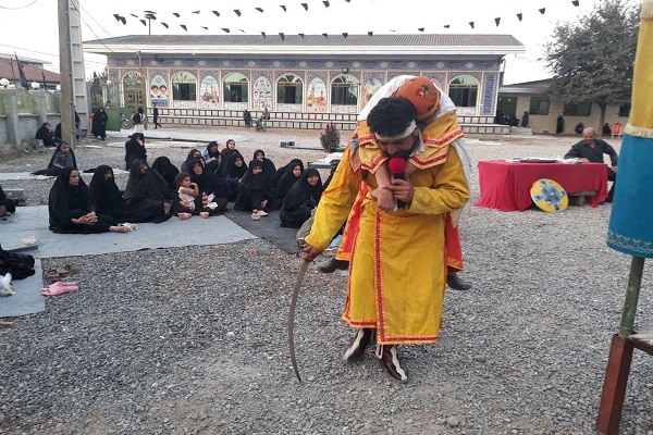 گزارش تصویری تعزیه حربن ریاحی در جویبار