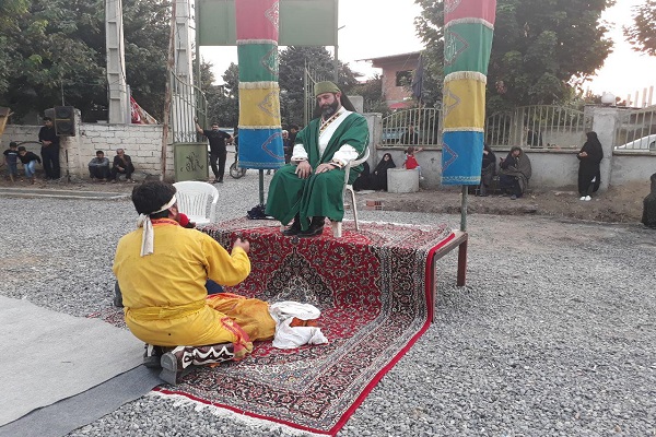 گزارش تصویری تعزیه حربن ریاحی در جویبار