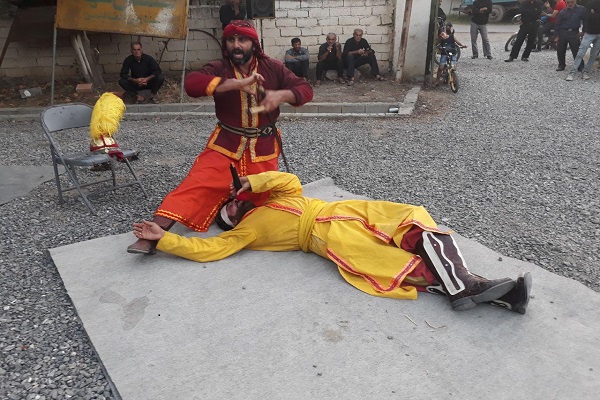 گزارش تصویری تعزیه حربن ریاحی در جویبار