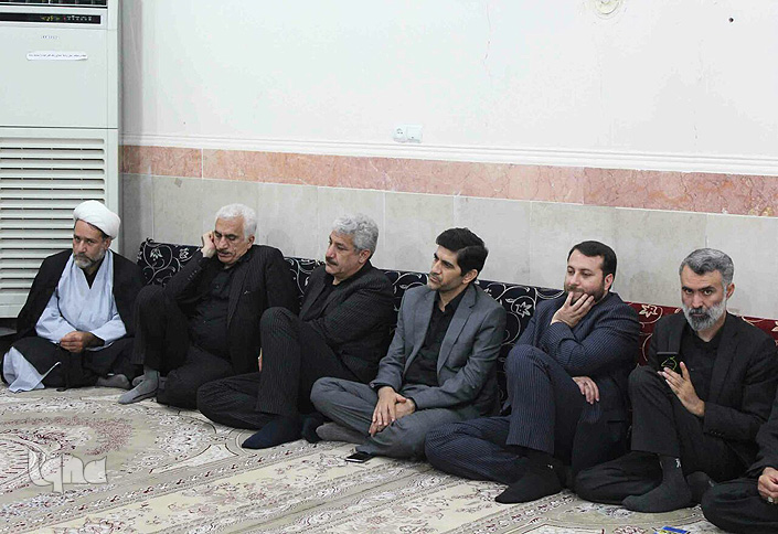 مراسم سوگواری اصحاب رسانه لرستان در شام تاسوعا