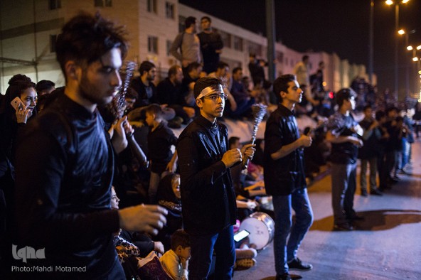 عزاداری شب های محرم در قزوین