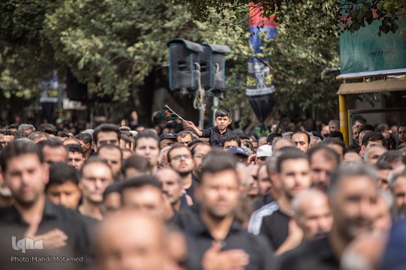 عزاداری ظهر تاسوعا در قزوین