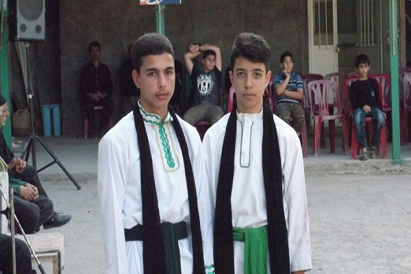 تعزیه خوانی دوطقلان مسلم  در شهرستان نور + تصویر