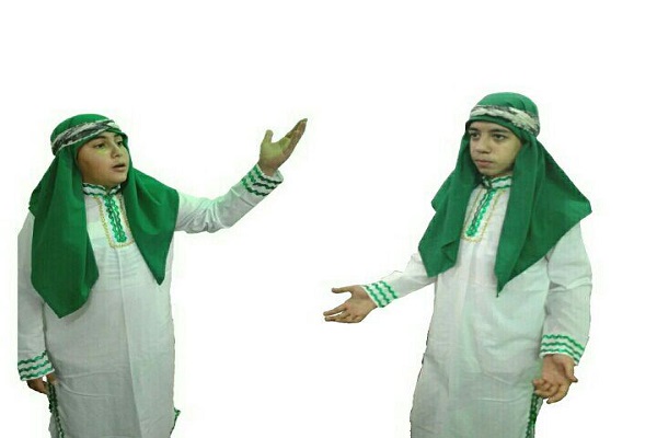 تعزیه خوانی دوطقلان مسلم  در شهرستان نور + تصویر