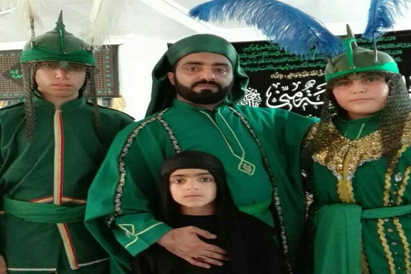 تعزیه خوانی دوطقلان مسلم  در شهرستان نور + تصویر