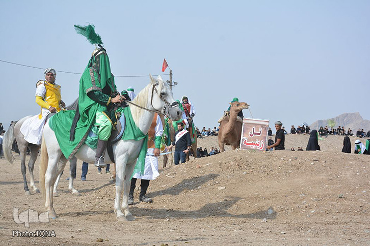 گزارش تصویری تعزیه هیئت اعظم لرستان