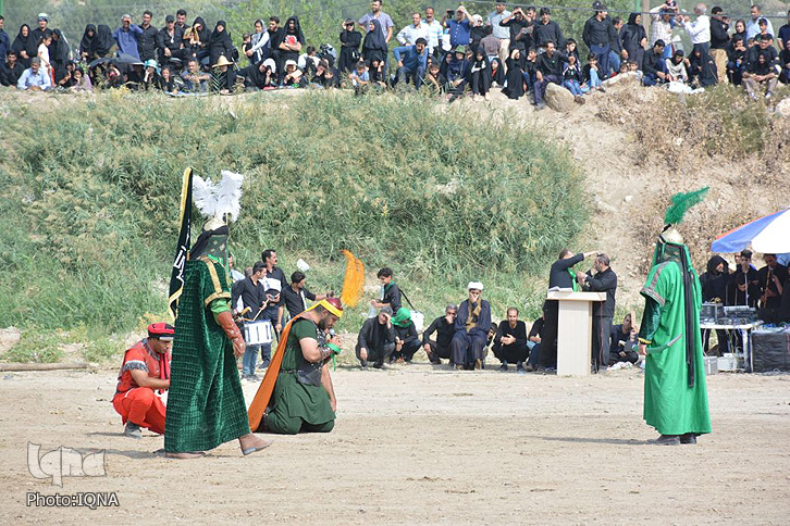 گزارش تصویری تعزیه هیئت اعظم لرستان