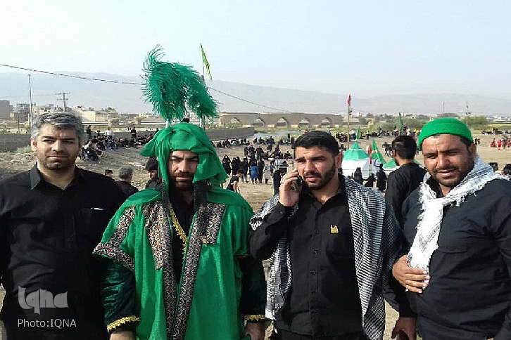 گزارش تصویری تعزیه هیئت اعظم لرستان
