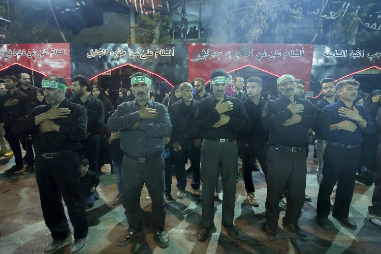 گزارش تصویر شب عاشورای حسینی در همدان