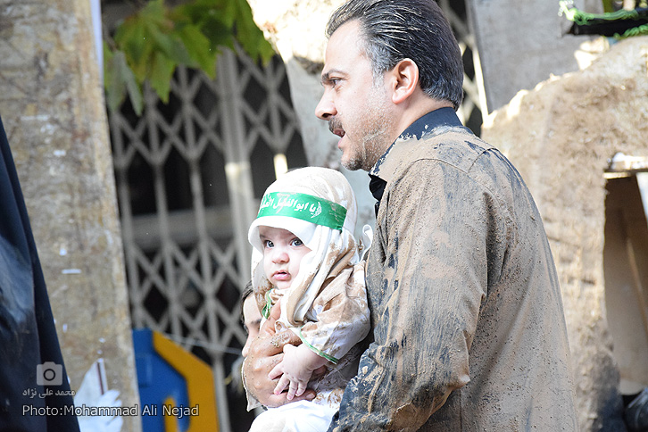گزارش ایکنا از آیین چند هزار ساله &laquo;گِل مالی&raquo; + عکس