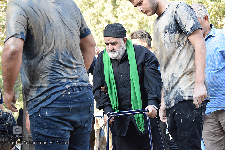 گزارش ایکنا از آیین چند هزار ساله &laquo;گِل مالی&raquo; + عکس