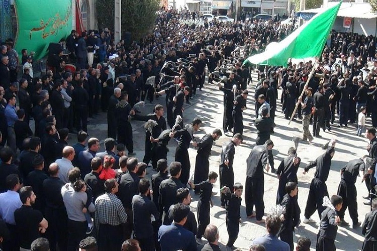 ندای &laquo;لبیک یا حسین&raquo; در کرمانشاه طنین&zwnj;انداز شد