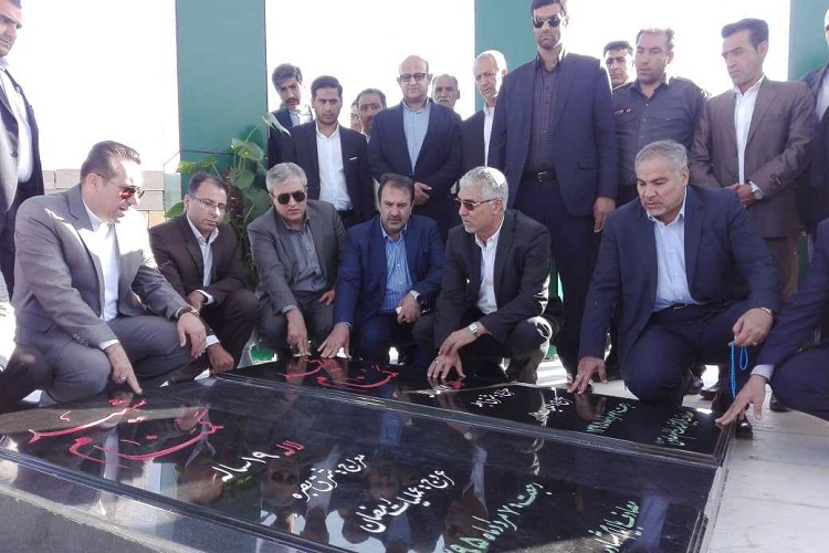 تجدید میثاق مدیران فارس با شهدا در مطلع هفته دولت/ المان شهدای گمنام صدرا رونمایی شد
