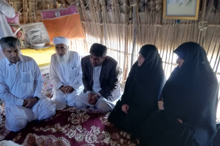 گزارش تصویری/ بازدید معاون حمایت و سلامت کمیته امداد از روستاهای محروم بلوچستان