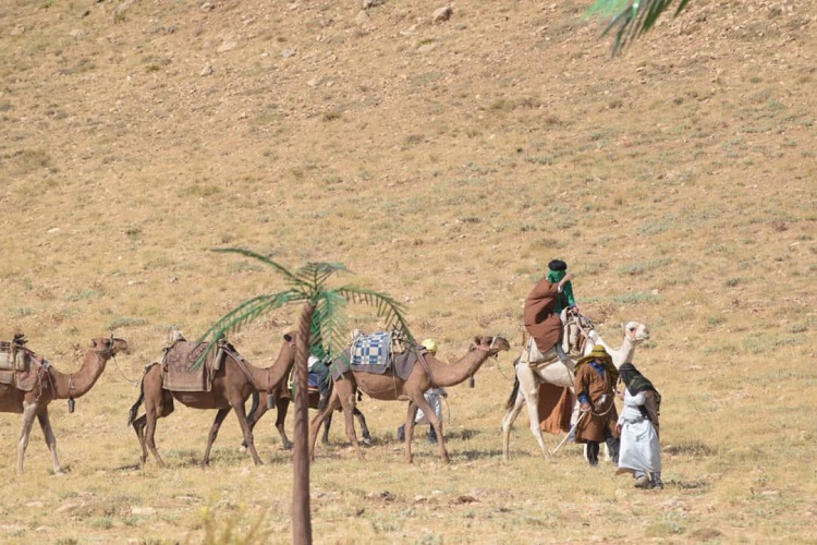 بازسازی واقعه غدیر خم در شهرستان بیجار + عکس