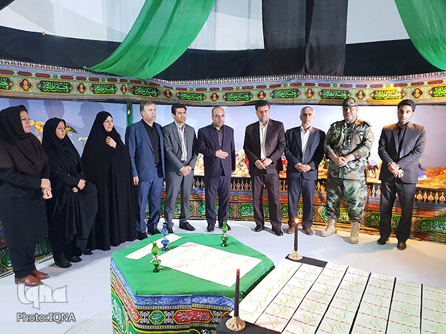 رونمایی از ماکت واقعه کربلا + عکس