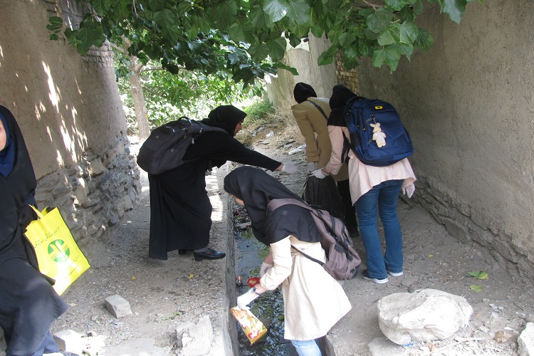 پاکسازی روستای گردشگری &laquo;ورکانه&raquo;