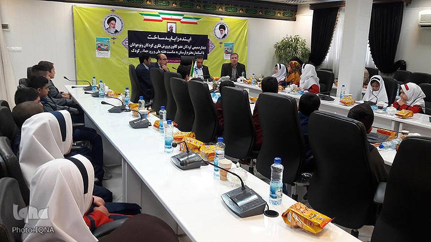 گزارش تصویری دیدار کودکان با استاندار لرستان
