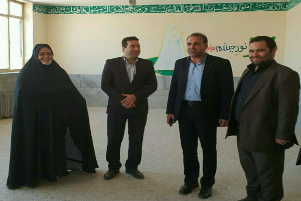 راه&zwnj;اندازی مجدد کتابخانه عمومی حضرت مهدی(ع) خرم&lrm;آباد در یکی&zwnj;از مدارس