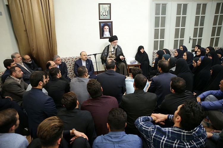 دیدار مدال‌آوران کاروان ورزشی ایران در بازی‌های آسیایی با رهبر معظم انقلاب