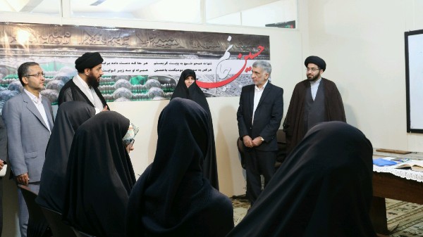 بازید «عبدالهادی فقهی زاده» از شعبه رسالت جامعةالقرآن استان تهران