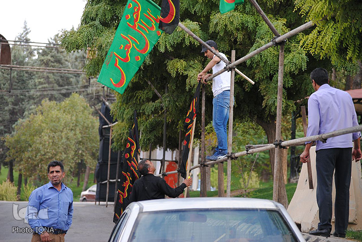 گزارش تصویری از آماده‌سازی زائرسرای اربعین شهرداری خرم‎آباد