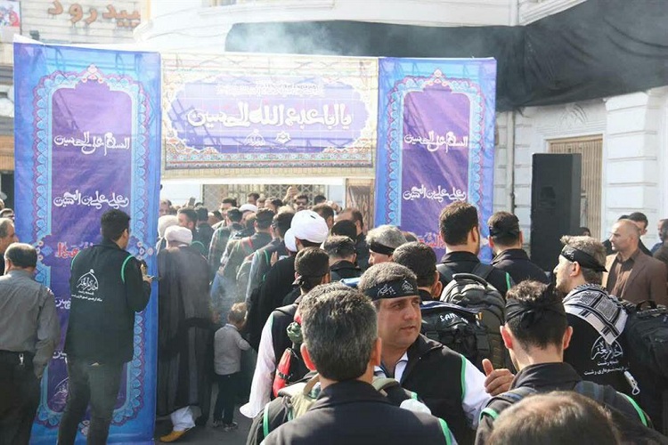 کاروان خدام العتره شهرداری رشت به کربلا اعزام شد کاروان خدام العتره شهرداری رشت به کربلا اعزام شد