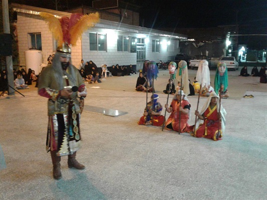 گزارش تصویری  تعزیه بازارشام در جویبار