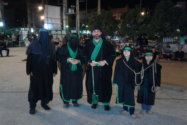 گزارش تصویری  تعزیه بازارشام در جویبار