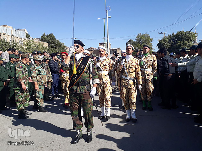 گزارش تصویری تشییع پیکر مطهر شهید لرستانی حادثه تروریستی اهواز