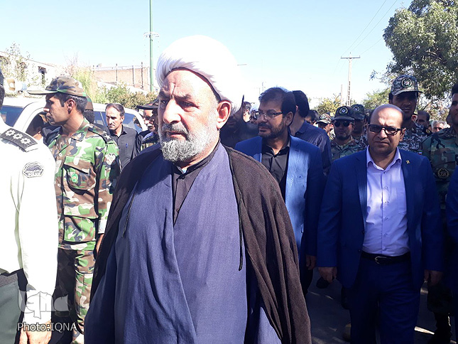 گزارش تصویری تشییع پیکر شهید لرستانی حادثه تروریستی اهواز