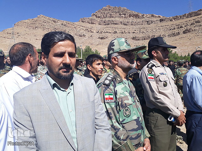 گزارش تصویری تشییع پیکر شهید لرستانی حادثه تروریستی اهواز