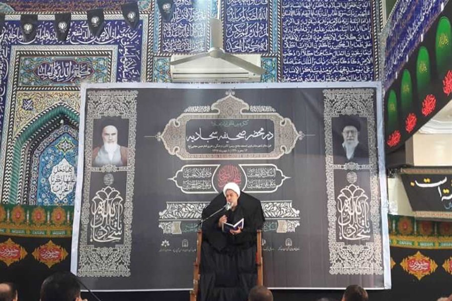 مسجد رسول اعظم(ص) دزفول؛ میزان برنامه شبی در صحیفه سجادیه