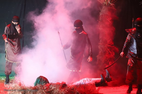 اجرای نمایش عاشورایی در بندرعباس