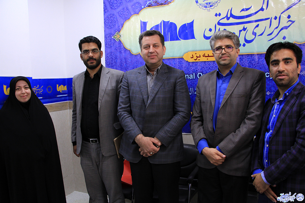 بازدید مدیرعامل هلال احمر استان یزد از ایکنا+عکس