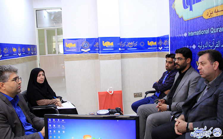 بازدید مدیرعامل هلال احمر استان یزد از ایکنا+عکس