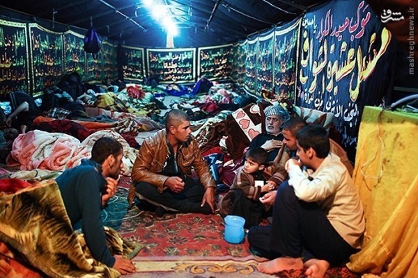 زائران پاکستانی در نهاوند اسکان داده شدند