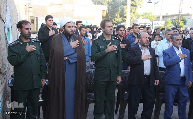 برگزاری مراسم &laquo;آبروی محله&raquo; یادبود شهید کریم کونانی در کوهدشت + عکس