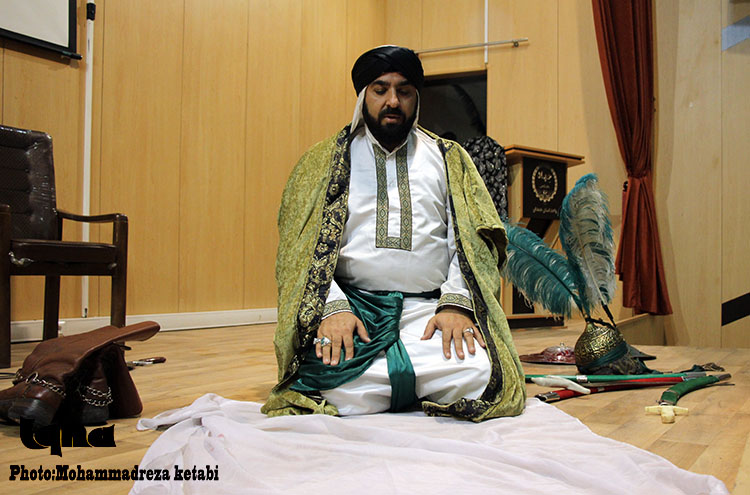 برگزاری تعزیه در جهاد دانشگاهی همدان