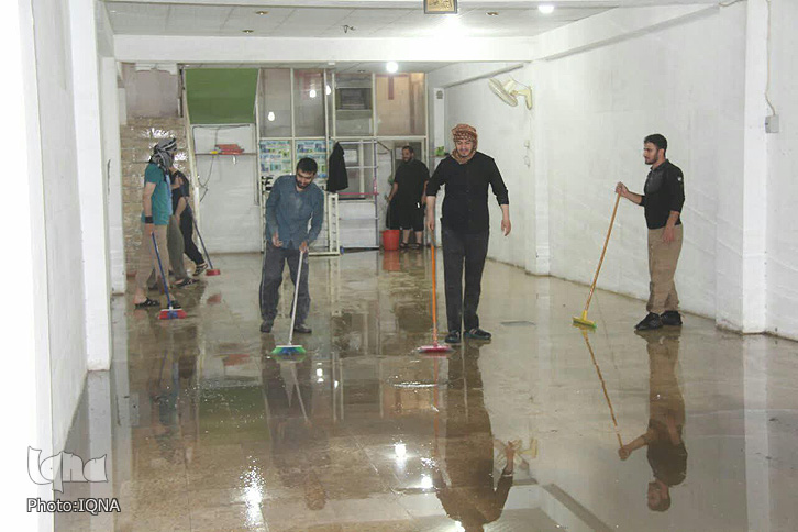 آماده سازی موکب های لرستان در نجف اشرف