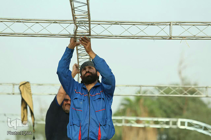 آماده سازی موکب های لرستان در نجف اشرف
