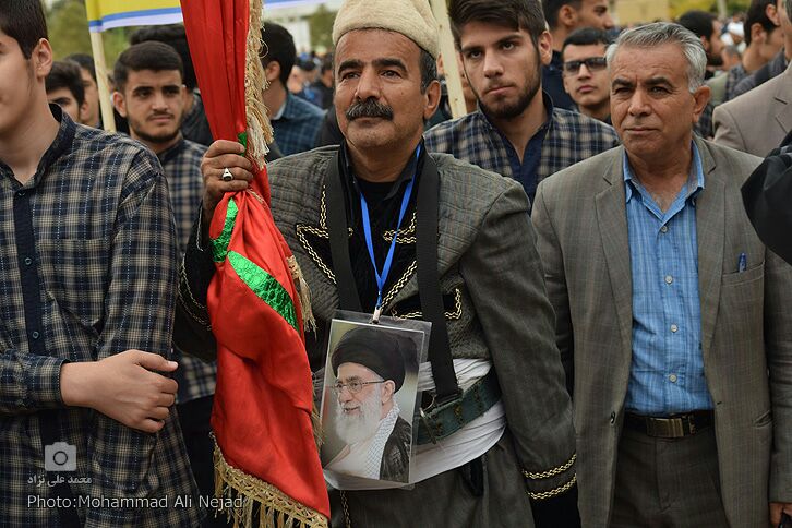 گزارش تصویری راهپیمایی یوم الله 13 آبان در لرستان