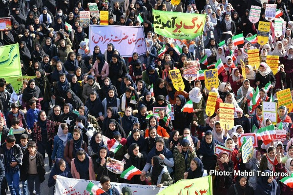 راهپیمایی روز ملی مبارزه با استکبار جهانی در ماکو