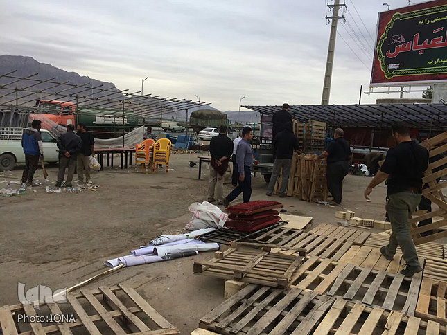 اتمام خدمترسانی خادمان موکبالعباس(ع) خرمآباد به زوار اربعین حسینی اتمام خدمترسانی خادمان موکبالعباس(ع) خرمآباد به زوار اربعین حسینی