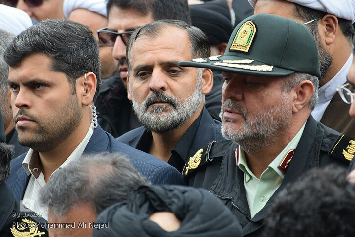 گزارش تصویری مراسم تشییع و خاکسپاری شهید سیدنورخدا موسوی