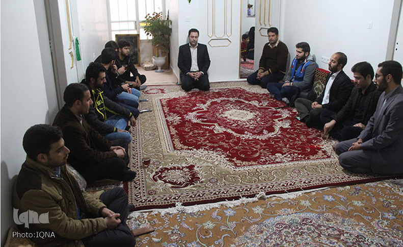 جشن تولدی برای یک شهید در کوهدشت + عکس