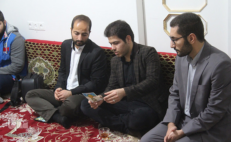 جشن تولدی برای یک شهید در کوهدشت + عکس