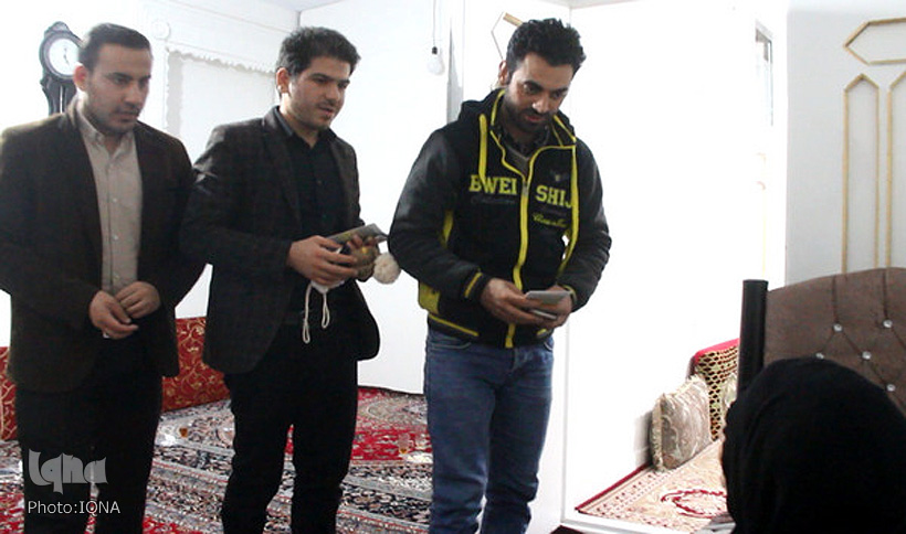 جشن تولدی برای یک شهید در کوهدشت + عکس